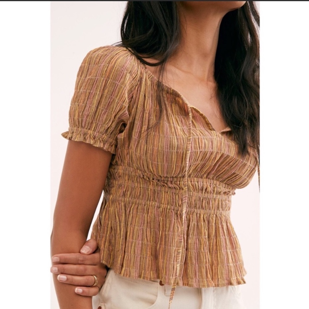 Free people viví smocked top